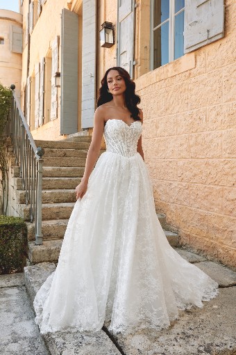 Sincerity Bridal #44575XLND #0 Ivory/Ivory thumbnail