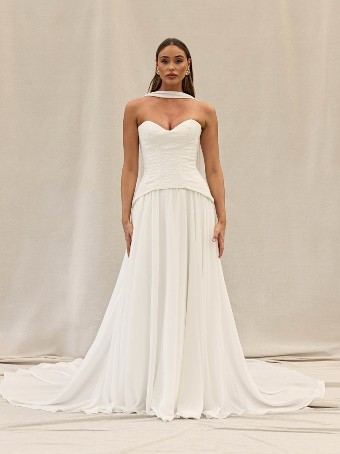 Serene by Madi Lane #SR2701 Ardyn - EVENT DRESS #0 Ivory thumbnail