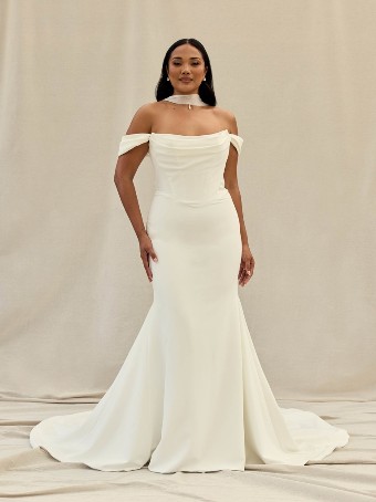 Serene by Madi Lane #SR2702 Audra - EVENT DRESS #1 Ivory thumbnail