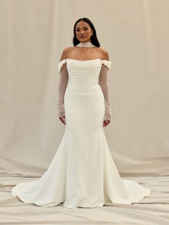 Serene by Madi Lane #SR2702 Audra - EVENT DRESS #0 Ivory thumbnail