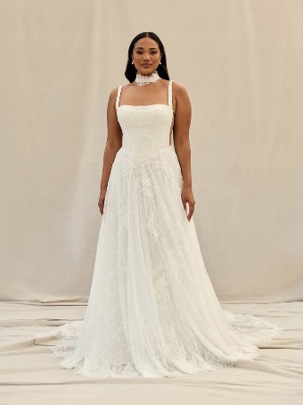 Serene by Madi Lane #SR2703 Avelina - EVENT DRESS #1 Ivory thumbnail