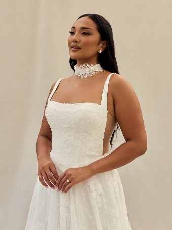 Serene by Madi Lane #SR2703 Avelina - EVENT DRESS #3 Ivory thumbnail
