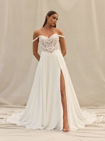Serene by Madi Lane #SR2704 Blynn - EVENT DRESS #0 Ivory thumbnail