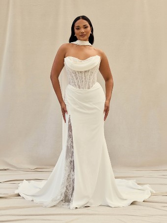 Serene by Madi Lane #SR2707 Della - EVENT DRESS #1 Ivory thumbnail