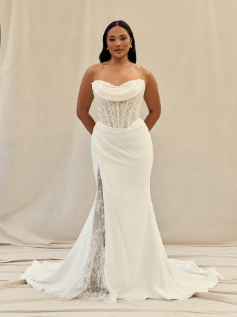 Serene by Madi Lane #SR2707 Della - EVENT DRESS #0 Ivory thumbnail