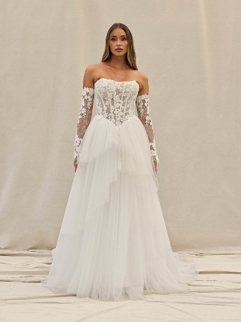 Serene by Madi Lane #SR2708 Dovie - EVENT DRESS #0 Ivory thumbnail