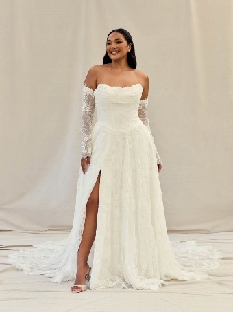 Serene by Madi Lane #SR2710 Edie - EVENT DRESS #1 Ivory thumbnail