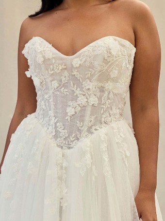 Serene by Madi Lane #SR2715 Lorna - EVENT DRESS #1 Ivory thumbnail