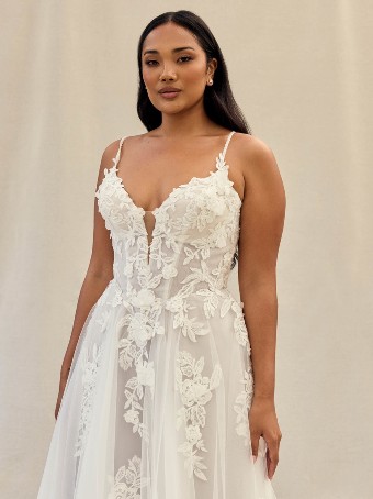 Serene by Madi Lane #SR2717 Maisy - EVENT DRESS #1 Ivory/Dark Sand thumbnail