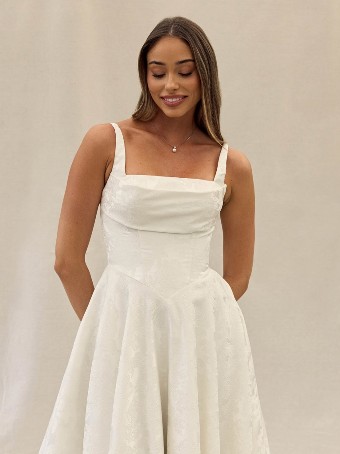 Serene by Madi Lane #SR2721 Zaria - EVENT DRESS #1 Ivory thumbnail