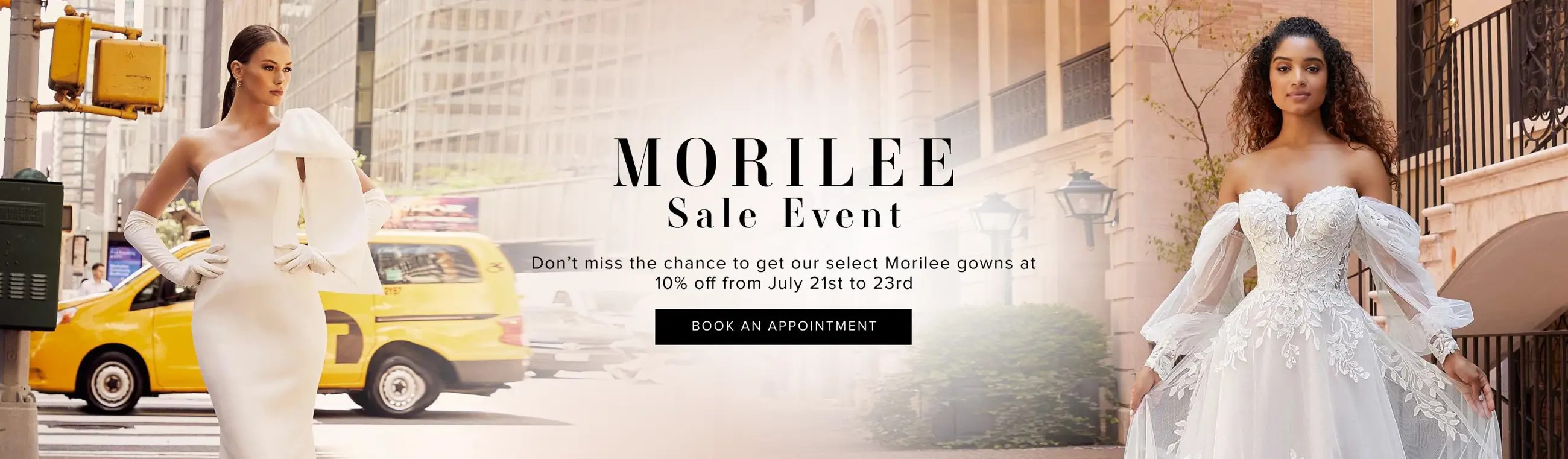 Morilee Sale Event Banner Desktop