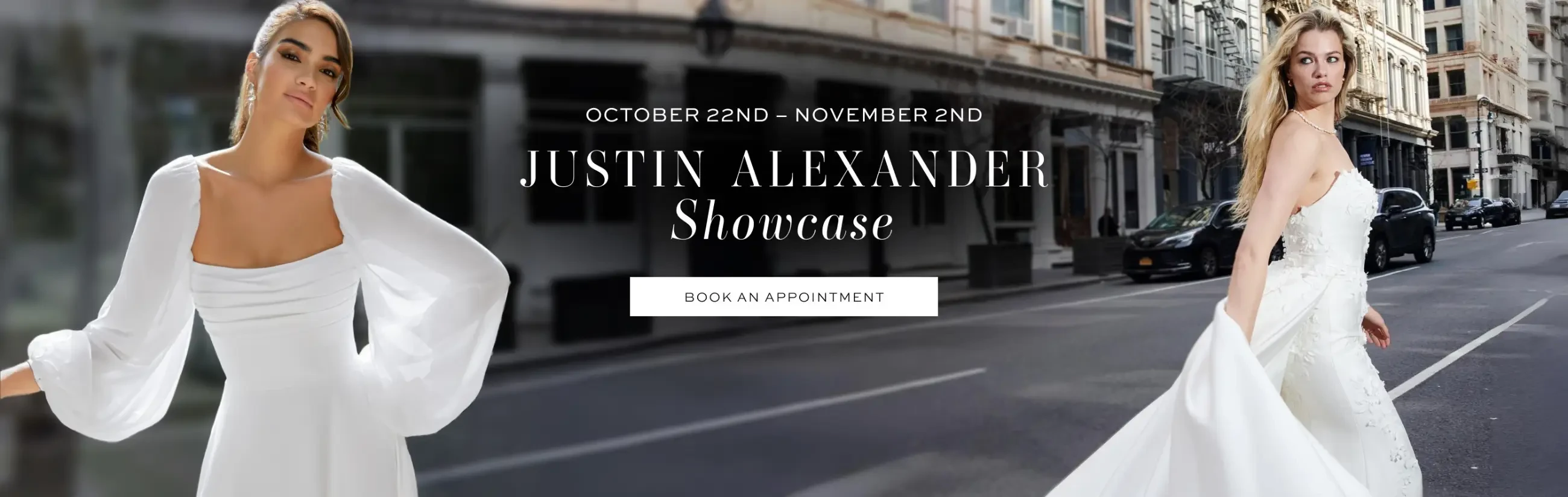 justin alexander showcase event october 2025