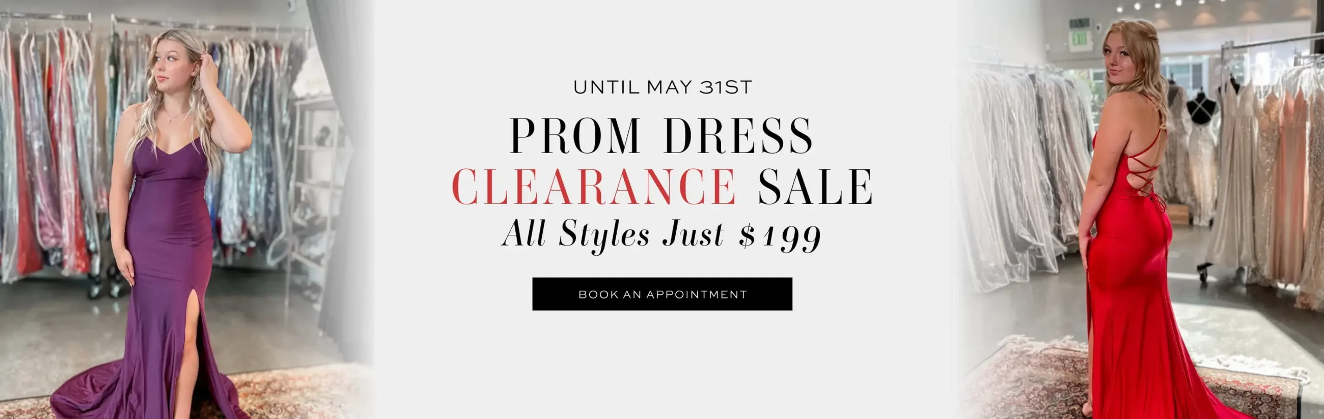 Prom dress clearance sale
