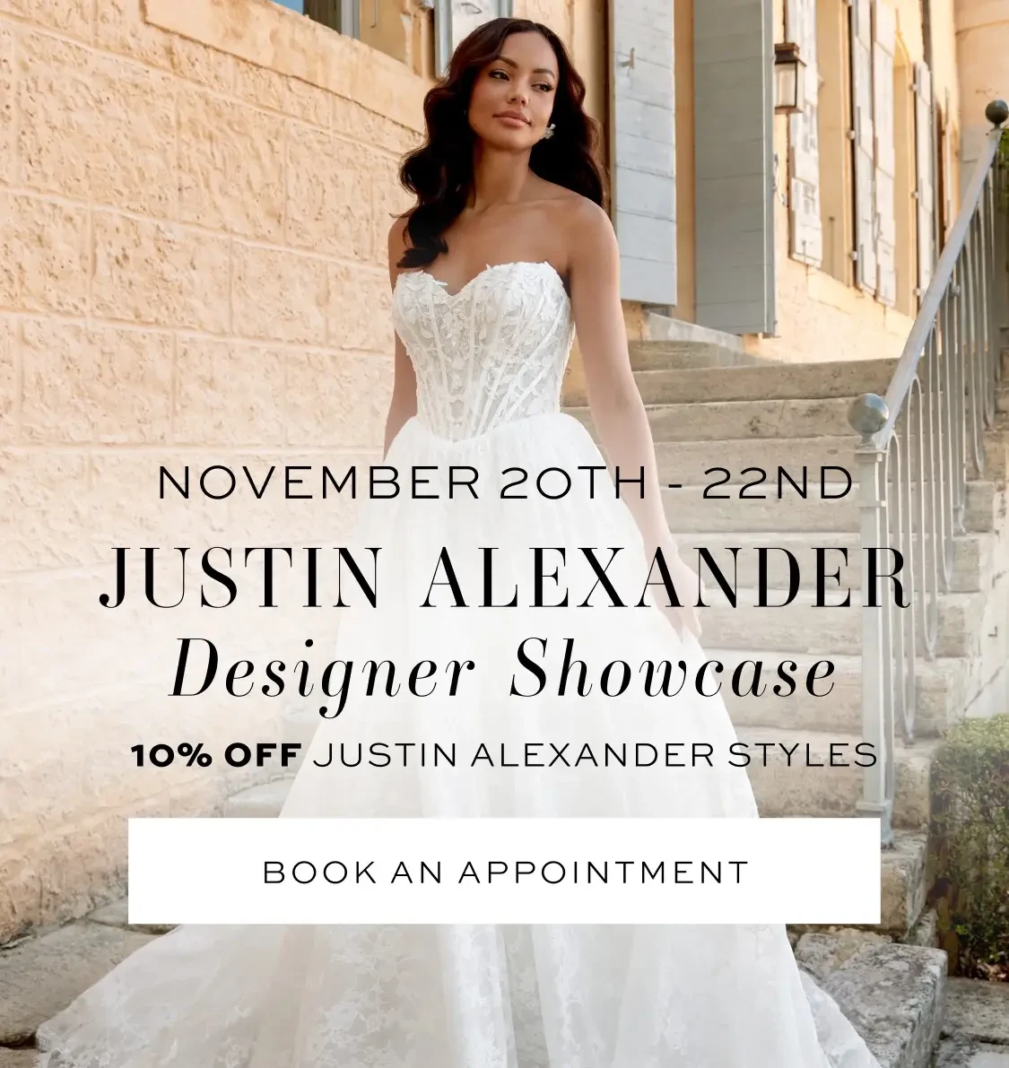 Justin Alexander Designer Showcase